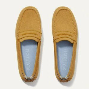 Rothys "Driver" Loafer Sz 10 Sunflower Yellow
